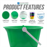 10L Green Bucket
